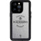 NHL Chicago Blackhawks Black Text iPhone 15 Pro Waterproof Case